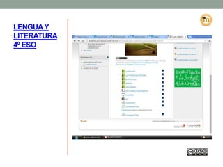 LENGUAY
LITERATURA
4º ESO
 