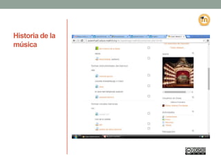 Historia de la
música
 