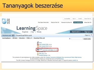 Tananyagok beszerzse
 