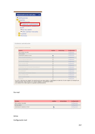 Por mail




Activa

Configuración mail

                     257
 