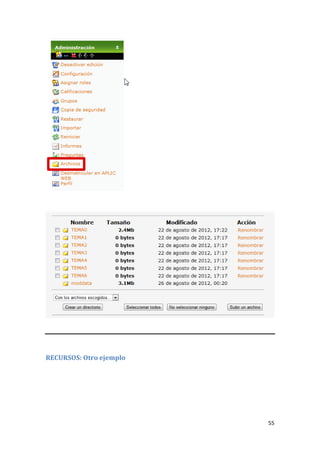 RECURSOS: Otro ejemplo




                         55
 