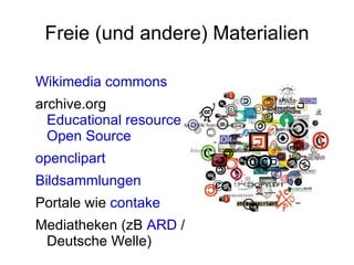 Leerstellen / Schnittstellen zum Normalunterricht 