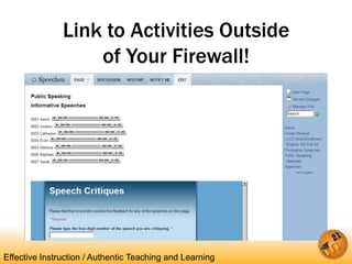 Dynamic Moodle Lesson Moodle And The 21st Century Teacher | PPSX