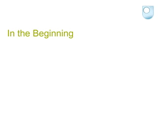In the Beginning 