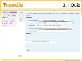 2.1 Quiz




Copyright 2011 © Martin Dougiamas CC BY-NC
 