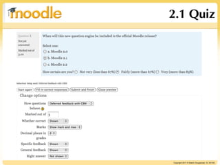 2.1 Quiz




Copyright 2011 © Martin Dougiamas CC BY-NC
 