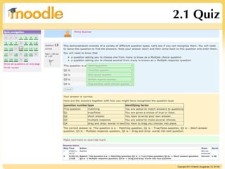 2.1 Quiz




Copyright 2011 © Martin Dougiamas CC BY-NC
 