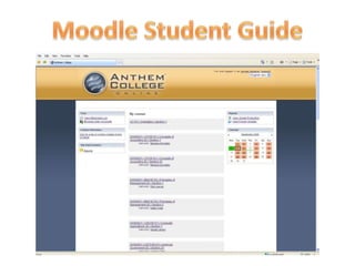Moodle Student Guide 