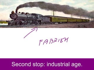 Second stop: industrial age. 