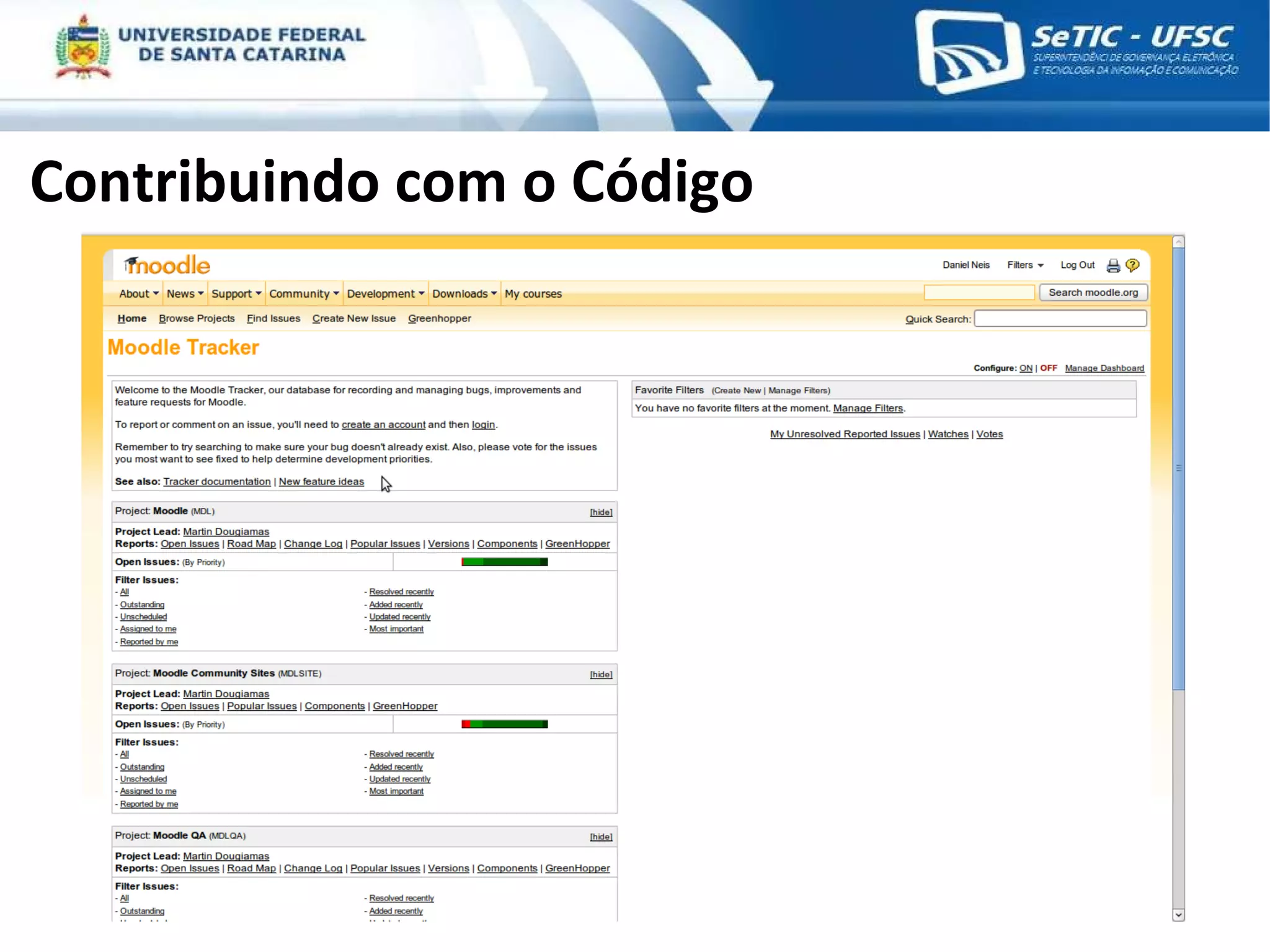 Contribuindo com o Código 