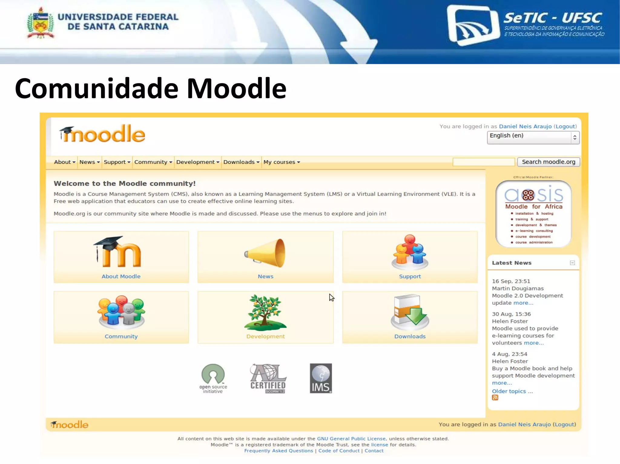 Comunidade Moodle 