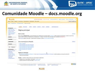 Comunidade Moodle – docs.moodle.org 