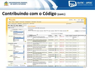 Contribuindo com o Código  (cont.) 