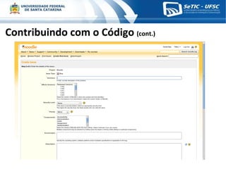 Contribuindo com o Código  (cont.) 