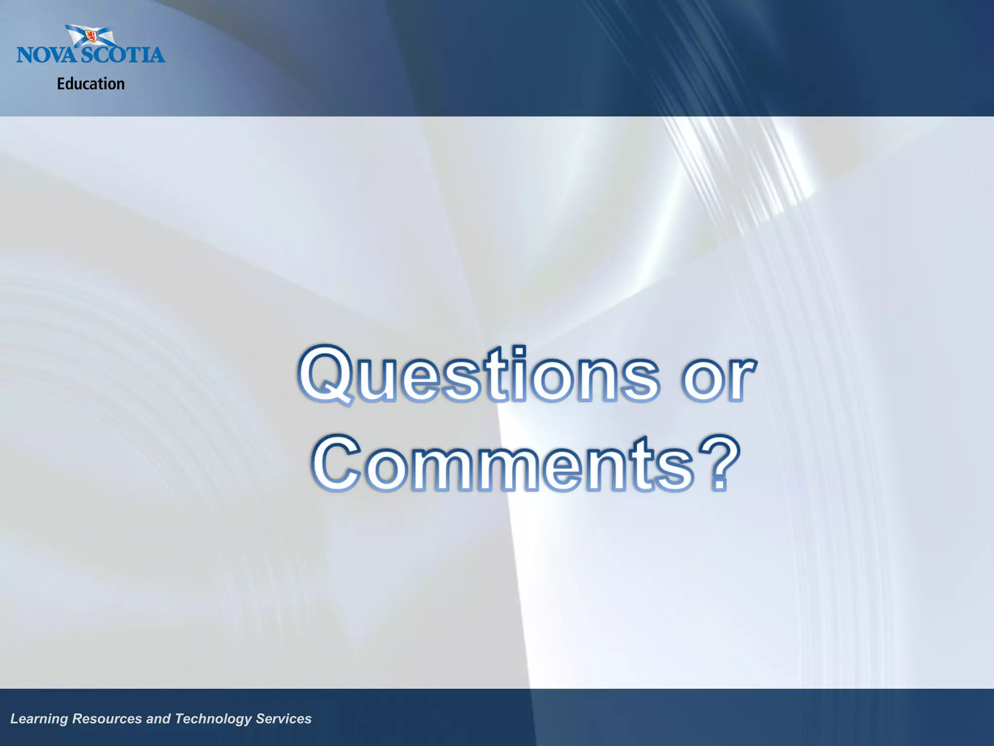 Learning Resources and Technology Services 