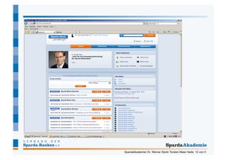 SpardaAkademie/ Dr. Werner Stork/ Torsten Maier Seite 12 von 5
 