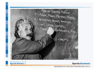 SpardaAkademie/ Dr. Werner Stork/ Torsten Maier Seite 32 von 5
 