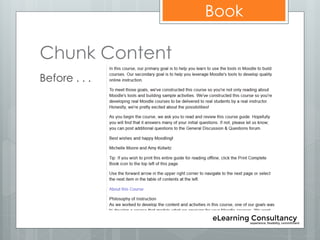 Book
Chunk Content
Before . . .
 