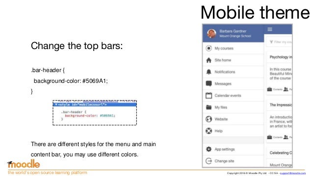 Theme Moodle Mobile | creating moodle mobile remote themes Theme Moodle Mobile | creating moodle mobile remote themes