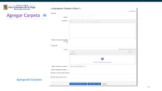 94
Agregar Carpeta
Agregando Carpetas
 