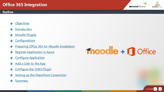 moodle office 365 integration