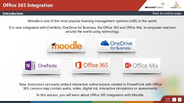 Moodle Office 365