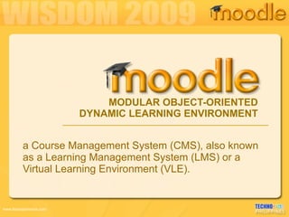 MODULAR OBJECT-ORIENTED DYNAMIC LEARNING ENVIRONMENT ,[object Object]