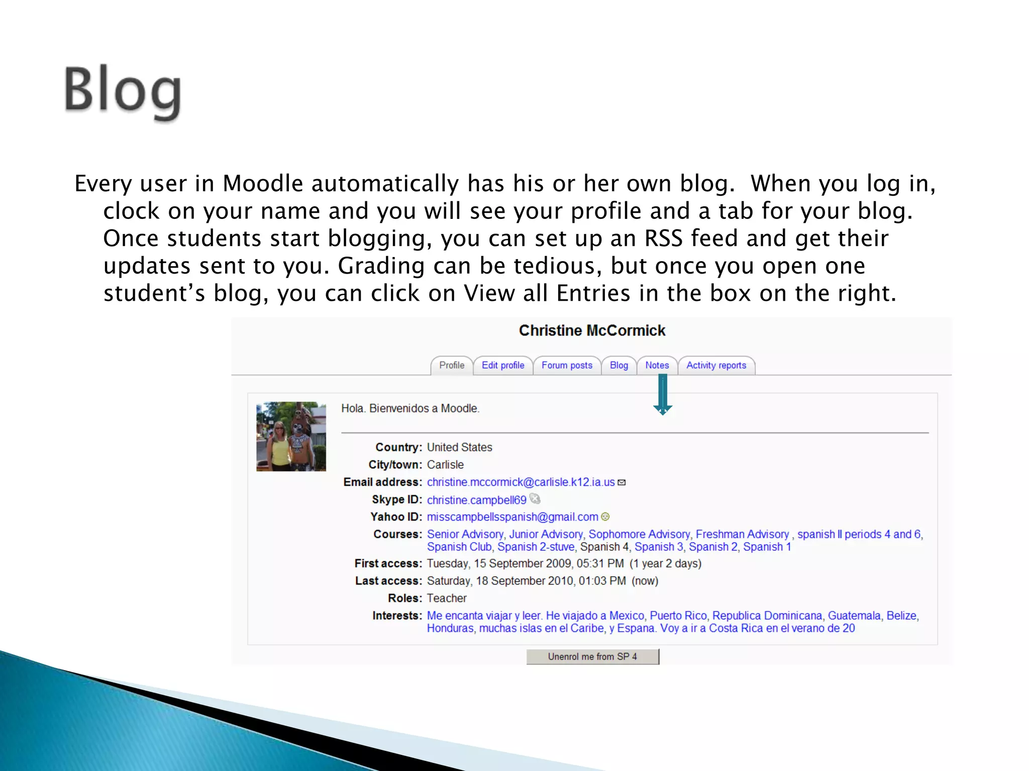 This feature allows you to add entire lessons that guide the student based on the student’s answers. Think of a lesson as a kind of flowchart. The student reads some content. After the content, you ask the student some questions. Based on the answers the student gives, Moodle will direct the student to another page.This is tedious to set up but worth it in the end.  Lesson
