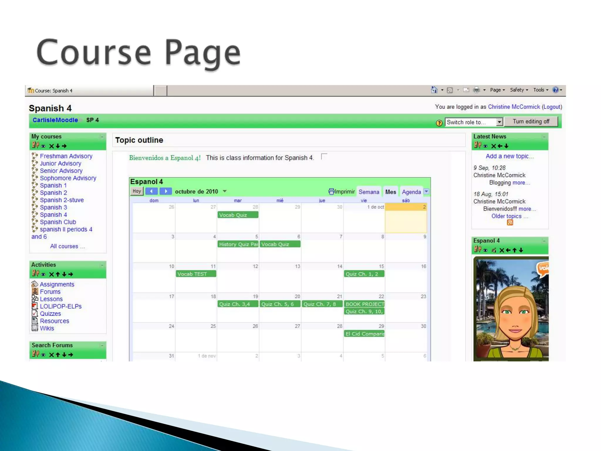 We learn a lot by just observing the activity of our peers.