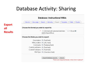 Database Activity: Sharing

Export
all
Results
 