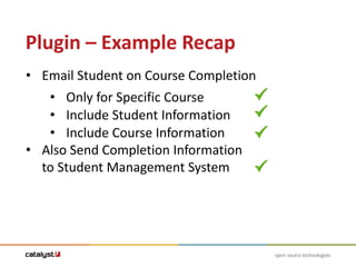 Moodle trigger plugin | PPTX