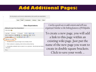 Add Additional Pages:


            Can be a good way to add content and still stay
         organized. Similar to the lin...