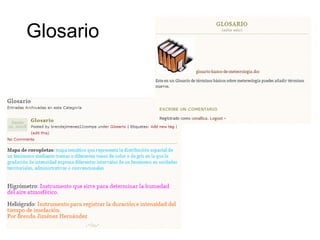 Glosario
 
