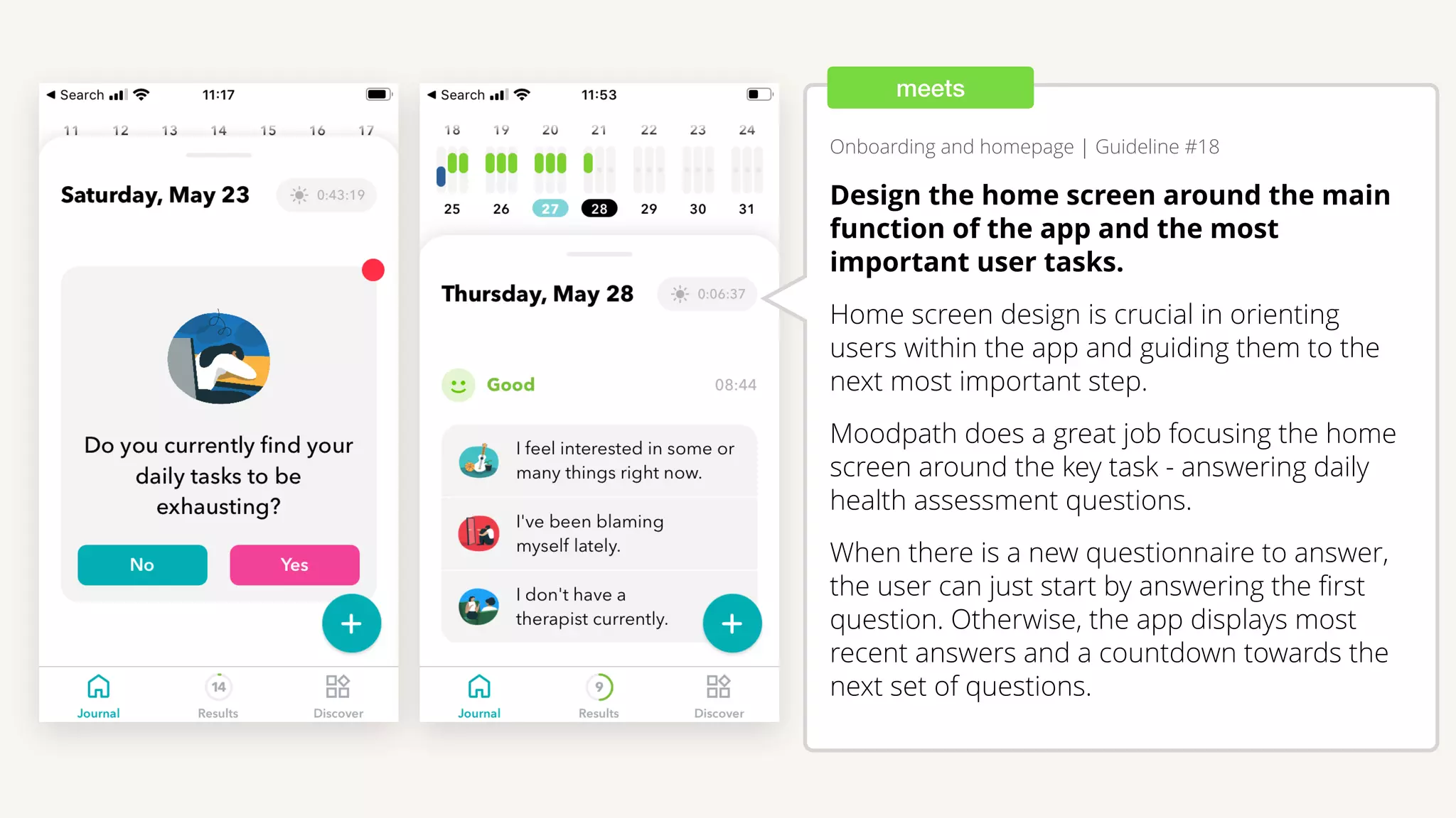 Moodpath App - UX Review | PPT