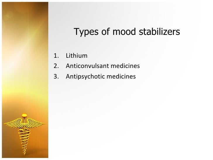 Types of mood stabilizers