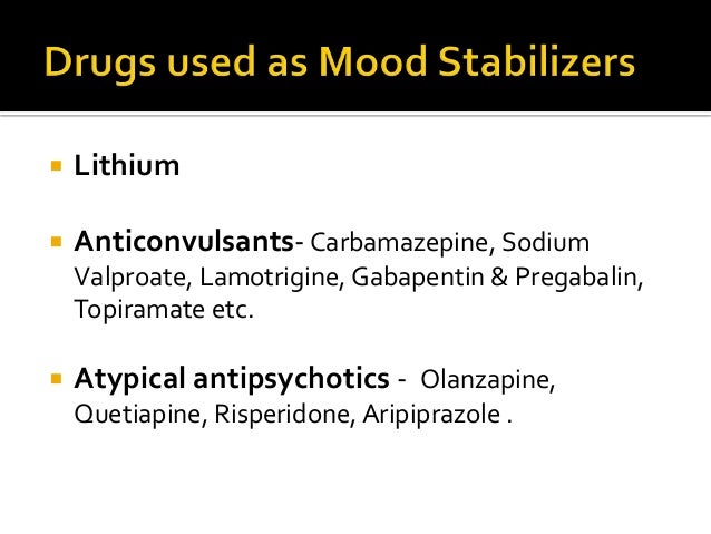 gabapentin with mood stabilizer