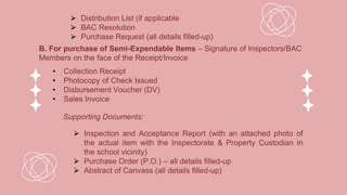 Mooe Process Flow MOOE Liquidation Procedure Power Point Presentation | PPTX