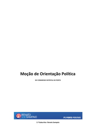 Moção de Orientação Política