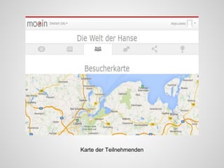 Karte der Teilnehmenden
