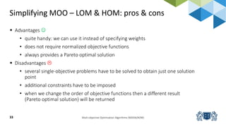 Multi optimization lectures for the the understanding of the multi ...