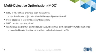 Multi optimization lectures for the the understanding of the multi ...