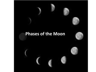 Phases of the Moon
 