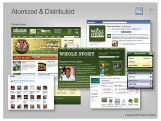 Atomized & DistributedWhole Foods