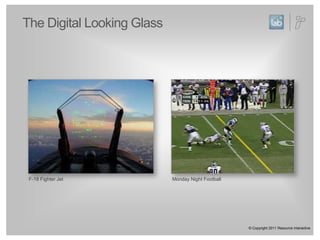 The Digital Looking GlassF-18 Fighter JetMonday Night Football
