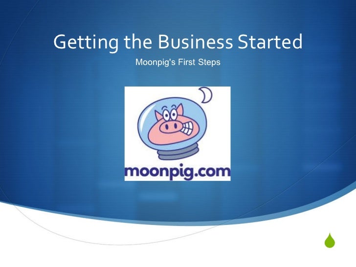 Moonpig Presentation