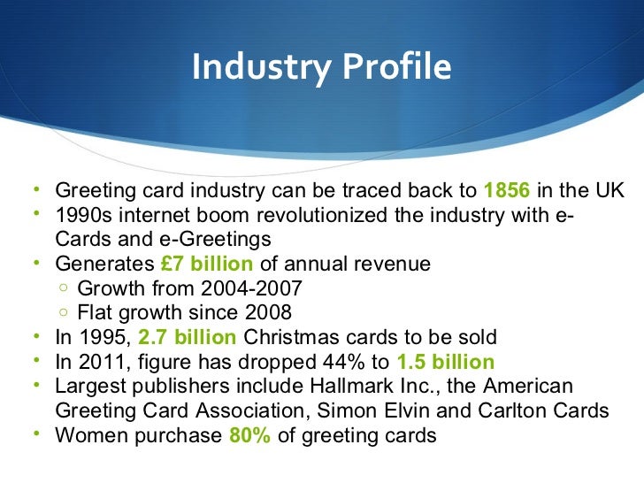 moonpig presentation, Greeting card
