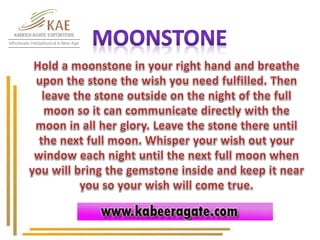 Moonstone Meaning and Uses