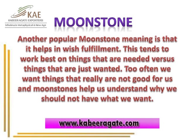 Moonstone Meaning and Uses