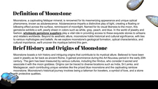 Moonstone: A Gem of Mystery and Beauty | PDF