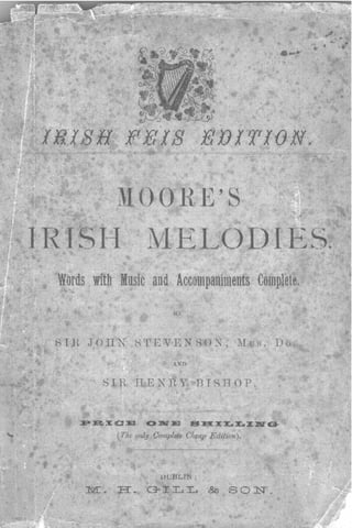 Moore's irish melodies